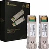 Šakotuvas „Extralink SFP+“ modulis 10G 2 vnt. pakuotėje, 10 Gbps, LC/UPC, 1310 nm, 2 km, vienmodis, DOM
