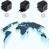 „Extralink Smart Life“, skirta ES/JK/JAV/AU/CH + USB-C USB-A keliautojams