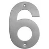 Extralink Haushalt Numeris "6", nerūdijančio plieno, 145 mm