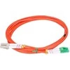 Extralink Patch Cord LC/UPC-LC/APC, Multimode, OM2, Duplex, 3mm, 2m