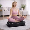 Extralink Moonwalk Spin Move Platofrma Wibracyjna do Ćwiczeń Fitness 200W juoda