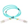 Extralink LC/UPC-LC/UPC | Komutacinis laidas | Daugiamodis, OM3, dvipusis, 3 mm, 3 m