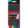 Spalvoti pieštukai Faber-Castell, Juodas Edition, 12 spalvų