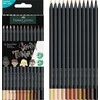 Spalvoti pieštukai Faber-Castell Juodas Edition 12 spalvų