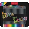 Faber-Castell - Spalvoti pieštukai Juodas leidimas skardinėje (100 vnt.) (116490)