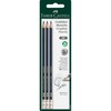 Faber-Castell Faber-Castell 116896 ołówek grafito HB 3 vnt.