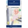 Faber-Castell - Gofa Aqua metalinė dėžutė iš 12 pastelinių spalvų (114622)