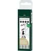 Faber-Castell ecco pigmentiniai smulkintuvai (0,2: 0,4: 0,6: 0,8 mm) (167004 FC)