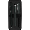 Faber-castell Grip 2011: Rašiklis ir Fontanas, Juodas Rinkinys