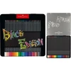 Faber-Castell - Spalvoti pieštukai Juodas Edition skarda (24 vnt) (116425)