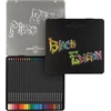 Faber-Castell - Spalvoti pieštukai Juodas Edition skarda (24 vnt) (116425)