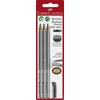 Faber-Castell FABER-CASTELL Bleistift Grip 2001 HB 3x +Radierer BK