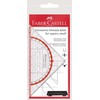 Faber-Castell FABER-CASTELL Geometrie-Dreieck klein mit Griff 14cm