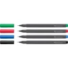 Rašikliai Faber-Castell FinePen, 0.4mm 10 vnt.