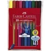 Faber-Castell - Pluoštinių rašiklių rinkinys Grip Color Marker (20 vnt) (155320)