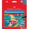 Faber-Castell - Akvarelinis pieštukas + teptuko dėžutė (48 vnt) (114448)