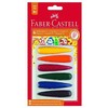 Faber-castell vaško kreidelės, 6 vnt.