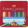 Faber-Castell – spalvoti pieštukai šešiakampė skarda (24 vnt) (115824)