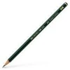 Pieštukas Faber-Castell 9000, 6H, be trintuko, padrožtas