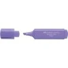 Teksto žymeklis Faber-Castell 1546, 1-5mm, kirstu galiuku, pastelinės violetinės spalvos