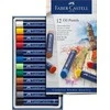 Aliejinės kreidelės Faber-Castell Gofa, 12 spalvų