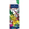 Faber-Castell Gofa Aqua dvigubo skersmens žymeklis Graffiti (6 vnt.) (164525)