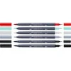 Faber-Castell eskizų žymeklių rinkinys Gofa, 6 vnt., automobilio dizainas (164813)