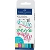 Faber-Castell - India ink Pitt Artist Pen Hand Lettering Set pastel (267116)