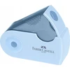 Drožtukas Faber-Castell Sleeve, su konteineriu, vienos skylės, įvairių spalvų