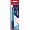 Faber Ołówek 2vnt. jumbo grip 2001 b faber-castell mix kolorów [0 0]