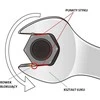 None Raktas su terkšle Facom 467B.13; 13 mm