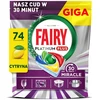 Fairy indaplovės kapsulės Fairy Platinum Plus Miracle 74 vnt.