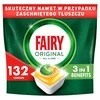 Indaplovių kapsulės Fairy Original All in One Lemon, 132 vnt., citrinų kvapo