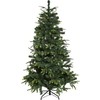 Falk Choinka sztuczna PE/PVC ALVA, Klasse A, 170x116 cm u/LED NORDIC WINTER (780-205)