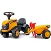 Falk Traktorius JCB Su Priekaba Oranžinis