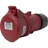 FAMATEL Lizdas przenośne 16A 5P 400V raudona IP44 TOP SpeedPRO 23301
