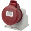 FAMATEL Lizdas stałe 16A 5P 400V raudona IP44 ECO* SpeedPRO 23395