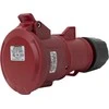 FAMATEL Nešiojamas lizdas 32A 5P 400V raudona IP44 TOP SpeedPRO 23303