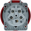 FAMATEL Pasviręs skydelio lizdas 63A 5P 400V IP67 24335