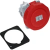 FAMATEL Pasviręs skydelio lizdas 63A 5P 400V IP67 24335