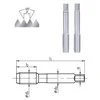 FANAR SIŪLAS G 3/8 "NGRA / 2