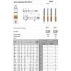 Bkids Fanar IŠSIEKIMAS M16 NGMM/3-P DIN-352 (6HX) HSSE TIN INOX