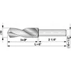 Wiertło Baildon DIN 6537 K WK3 10,5 mm karbido grąžtas, VHM TiAlN, 102–55 mm