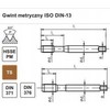 Fanar M 3 DIN-371C R15 (6HX) HSSE TICN GAL