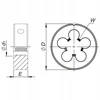 Fanar NARZYNKA M 8x1 DIN-22568 LH (6g) HSS 800