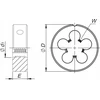Fanar NARZYNKA UNF 9/16-18 DIN-22568 (2A) HSS 800