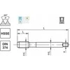 Fanar SIŪLAS M 8x1 DIN-374C R40 (6H) HSSE 800