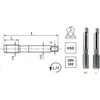 Fanar SIŪLAS M18x1,5 NGMM/2 DIN-2181 LH (6H) HSS