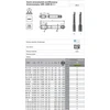 Fanar SIŪLAS UNF 3/8-24 DIN-2181/2 (2B) HSS