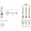 Fanar Sriegiklis G 1/2" DIN-5156B HSSE TIN 800X